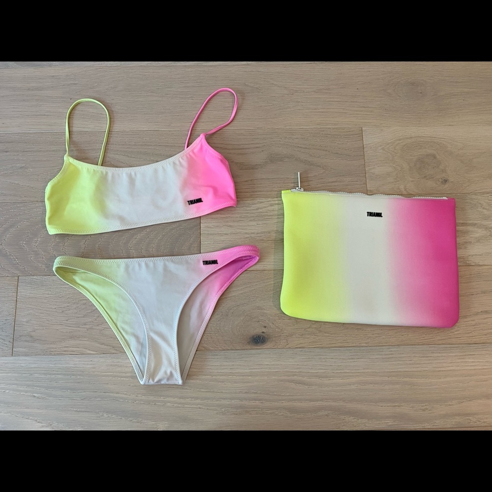 Neon Triangl Swim set